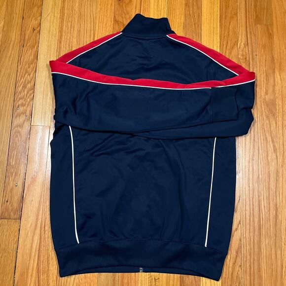 Nike Boston Red Sox Full Zip Track Jacket Size Large Chenille Lettering - Picture 8 of 8